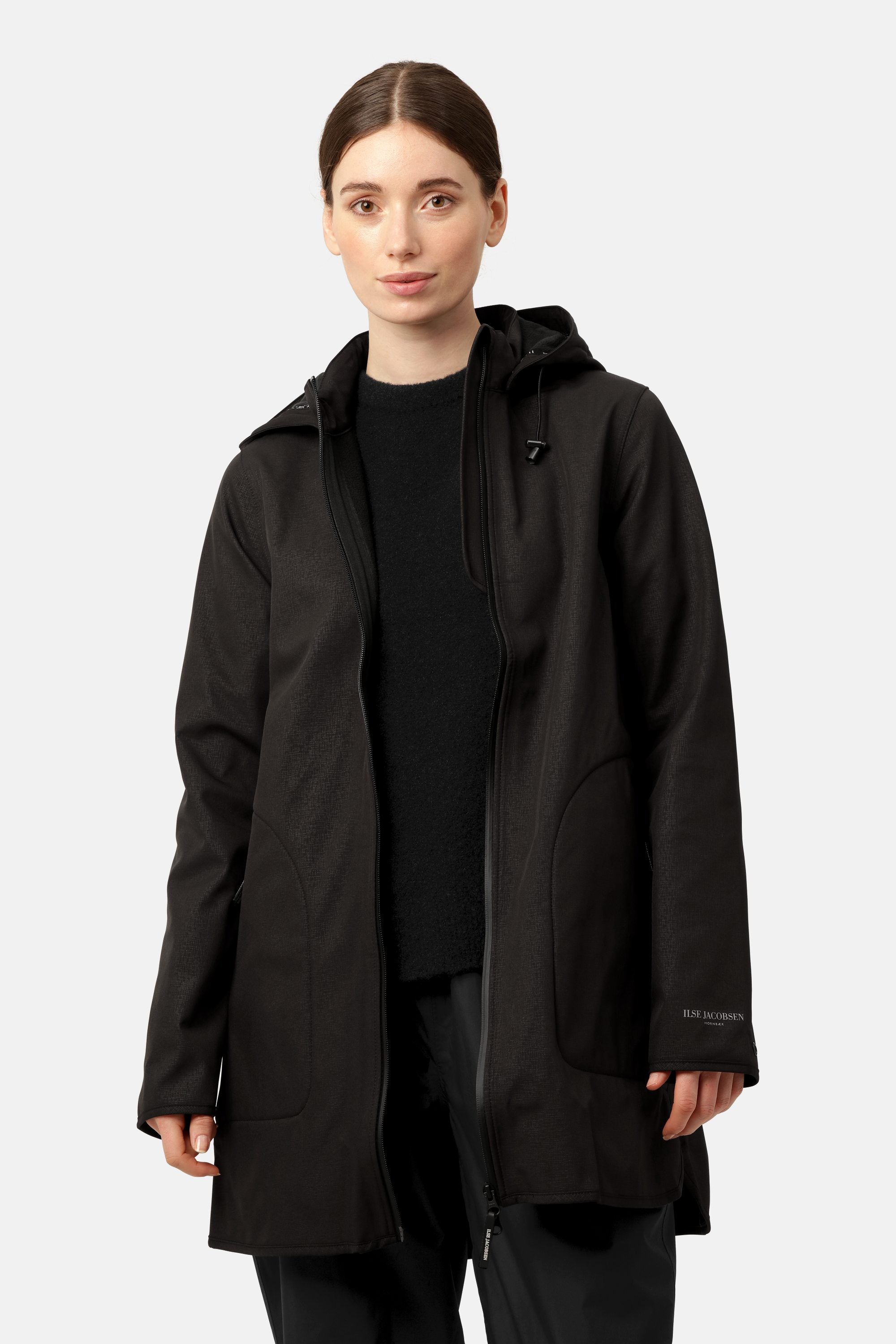 Impermeable Softshell Corte A - Black